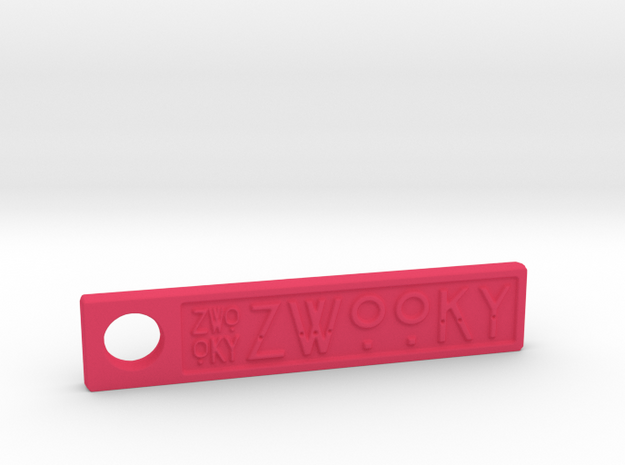 ZWOOKY Style 04 Sample in Pink Processed Versatile Plastic