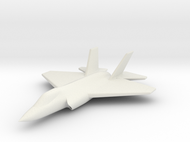 1/285 (6mm) F-35C Carrier Version in White Natural Versatile Plastic