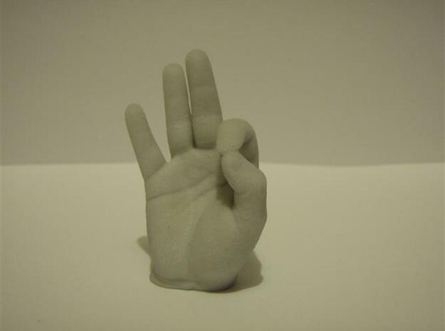 Hand 50mm in Natural Sandstone