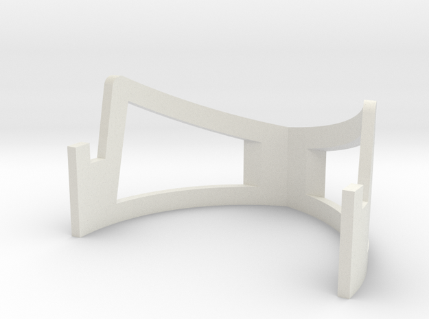 Knights Templar Seal Stand in White Natural Versatile Plastic