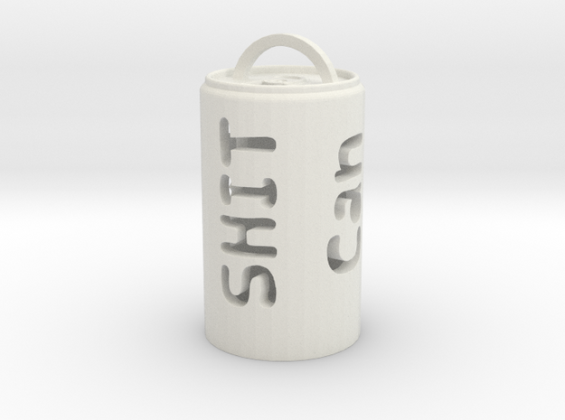 Big Can of Sh!T  in White Natural Versatile Plastic