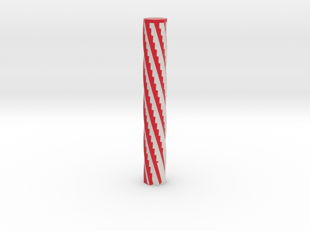 Candy Cane in Full Color Sandstone