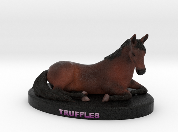 Custom Horse Figurine - Truffles