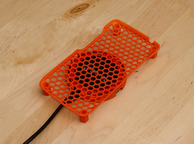 Motorola Droid Turbo - Wireless Qi Charge Cradle in Orange Processed Versatile Plastic