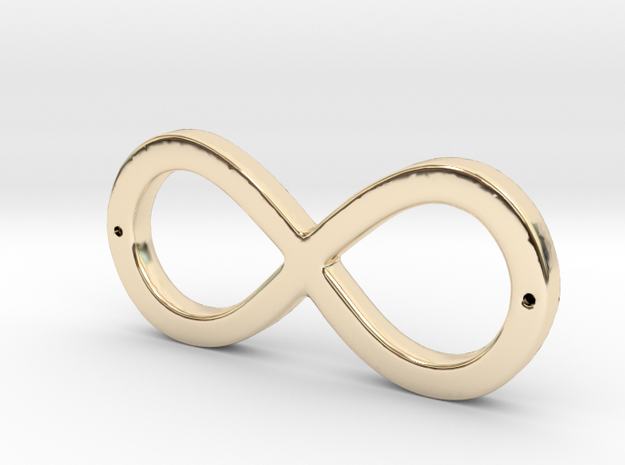 Infinity Sign in 14K Yellow Gold