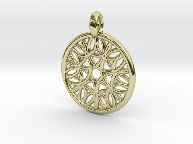 Cyllene pendant in 18K Gold Plated