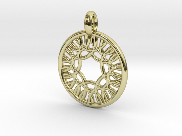 Herse pendant in 18K Gold Plated