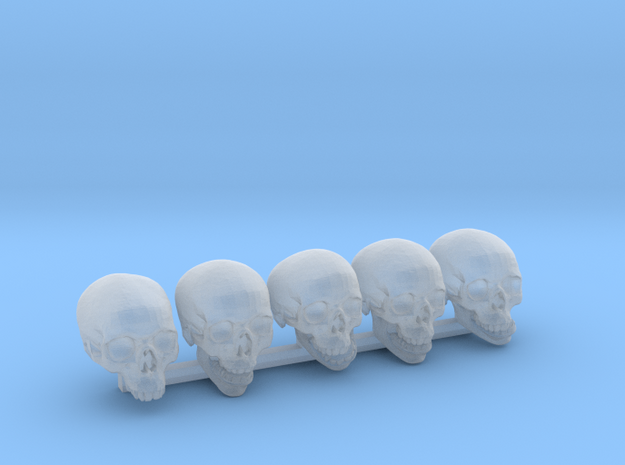 Undead, 5x Skull Conversion Kit (28mm Figures) 2 in Tan Fine Detail Plastic