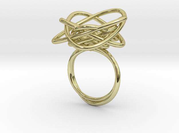 Sprouted Spiral Ring (Size 7)