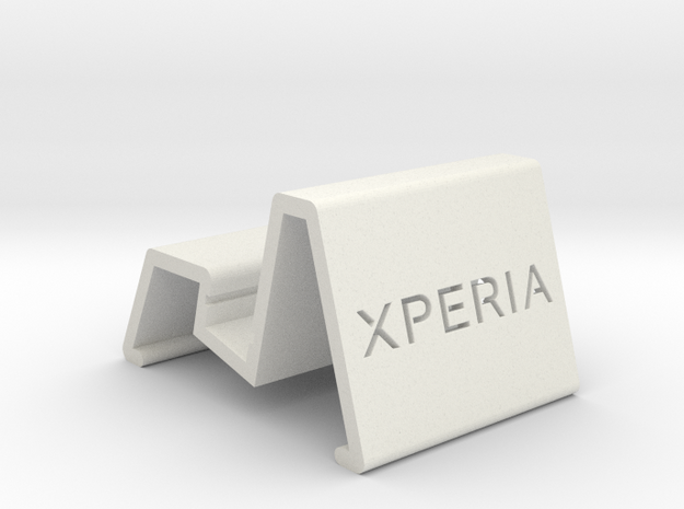 Xperia Magnetic Charging Dock (The Main Body) in White Natural Versatile Plastic