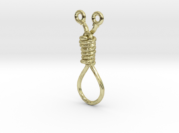 Hangman's Noose in 18k Gold Plated Brass