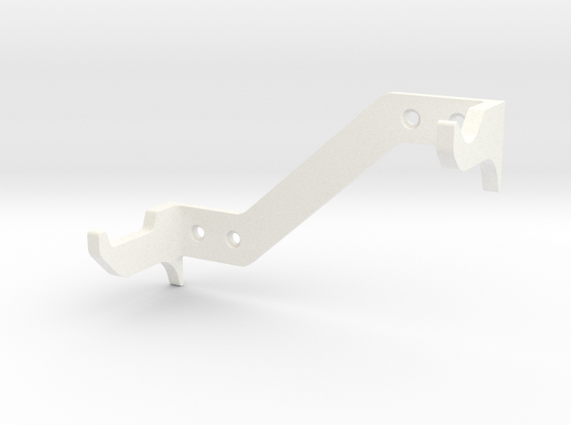 DL44 Wall Stand 2 in White Processed Versatile Plastic