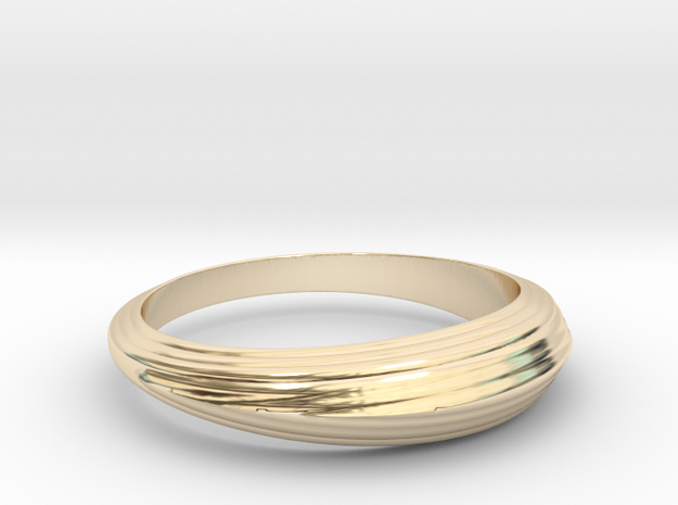 Waves in 14K Yellow Gold