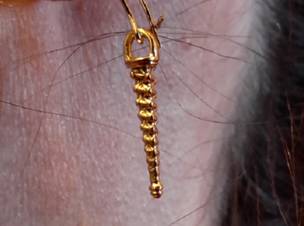 Caspian Earing in 14k Gold Plated Brass