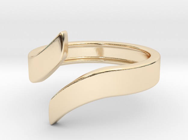 Open Design Ring (24mm / 0.94inch inner diameter) in 14K Yellow Gold