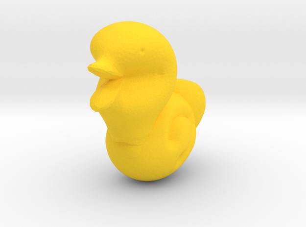 Ducky in Yellow Processed Versatile Plastic
