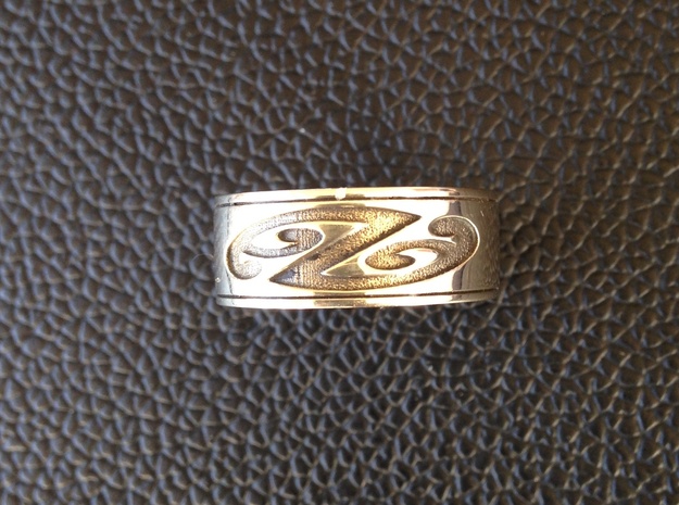 Jean Ring Size 9 in Polished Silver