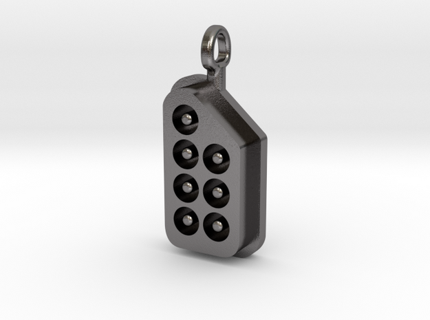 NES His Controller Pendant in Polished Nickel Steel
