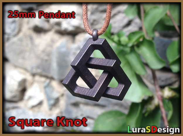 Square Knot Pendant