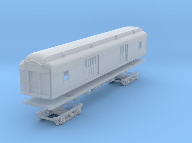 D&H Baggage Car, 478 series (1/160) in Smooth Fine Detail Plastic
