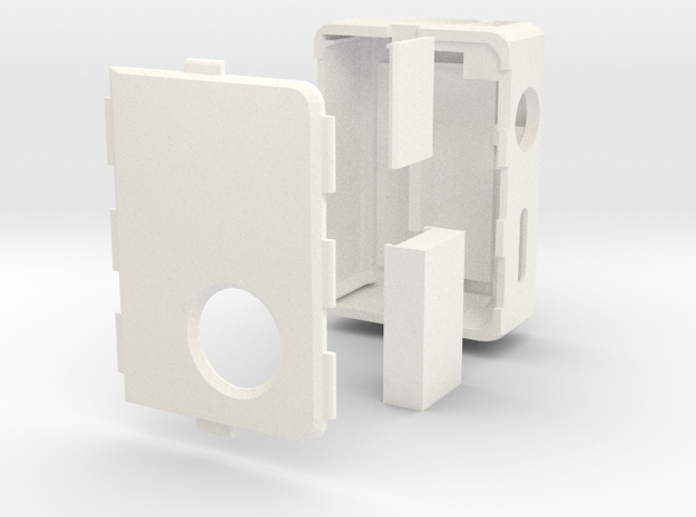 MarkV v3 Box Mod Bottom Feeder in White Processed Versatile Plastic
