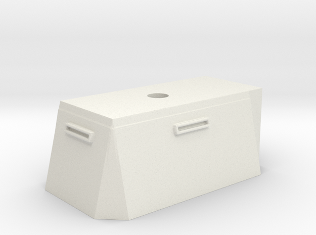 Bunker #1 in White Natural Versatile Plastic