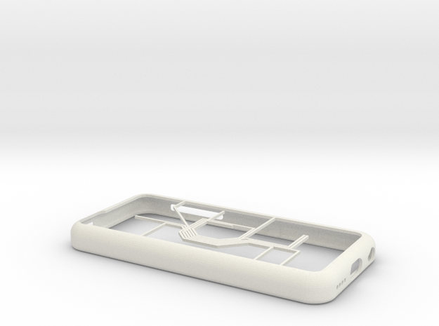 Oslo Metro map iPhone 5c case in White Natural Versatile Plastic