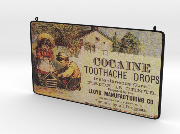 Toothache Vintage Advertisement in Full Color Sandstone