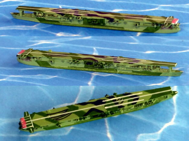 IJN Aircraft Carrier "Ryuho" 1/2400  in Tan Fine Detail Plastic