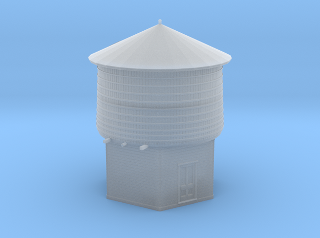 HO Scale PEIR 25K Gallon Water Tower  in Tan Fine Detail Plastic