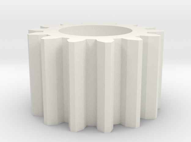 Jodocast's Roughcut Gear  in White Natural Versatile Plastic