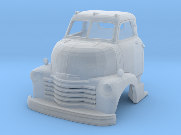 1949 Chevy Cab Over 3 in Tan Fine Detail Plastic