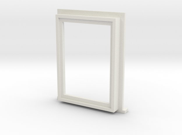 Window Type 3 - 22 X 16 - 4mm in White Natural Versatile Plastic