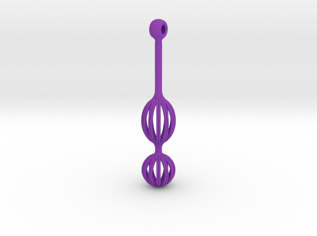 Play two flow in Purple Processed Versatile Plastic