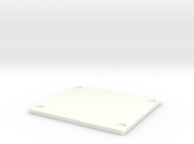 ROTS Belt Box Lid in White Processed Versatile Plastic