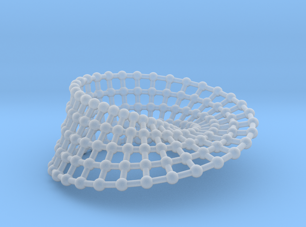 Border Object - Mobius Strip 0 in Smoothest Fine Detail Plastic