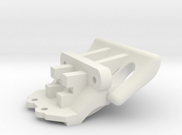 Losi Micro 1/24 Truggy Bumper in White Natural Versatile Plastic