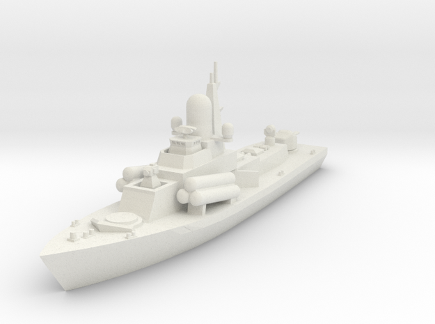 1/600 Nanuchka 1 Missile Corvette in White Natural Versatile Plastic
