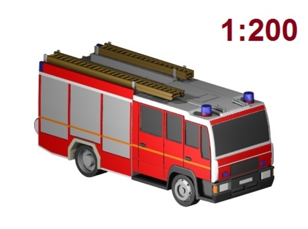 Feuerwehr (LHF) / fire truck (1:200)