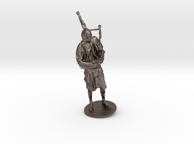 RJ Grady As The Kilted Creature in Polished Bronzed Silver Steel