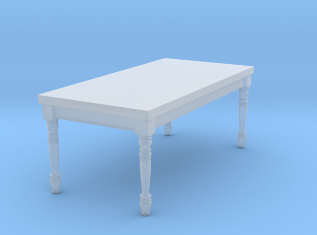 1:144 Micro Scale French Country Dining Table 1