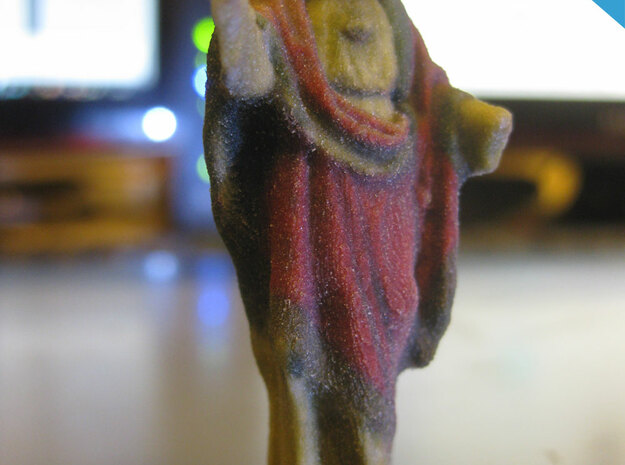 Jesus Christ miniature 5cm in Full Color Sandstone