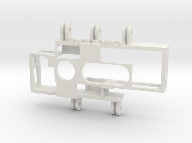 Adjustable IA SuperHero 3D Rig in White Natural Versatile Plastic