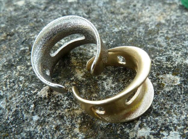 Swap Ring - Size 8 in Natural Brass