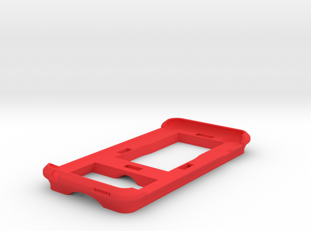 iPhone 6 Mountable Case in Red Processed Versatile Plastic
