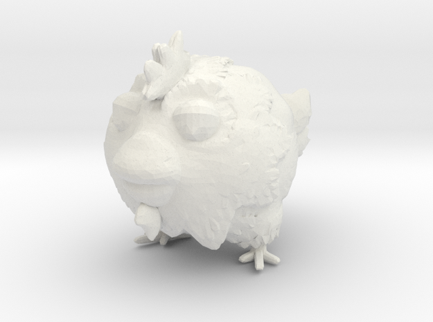chicken toy in White Natural Versatile Plastic