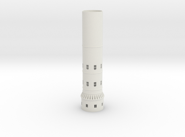 Hogwarts Tower  300mm hight in White Natural Versatile Plastic