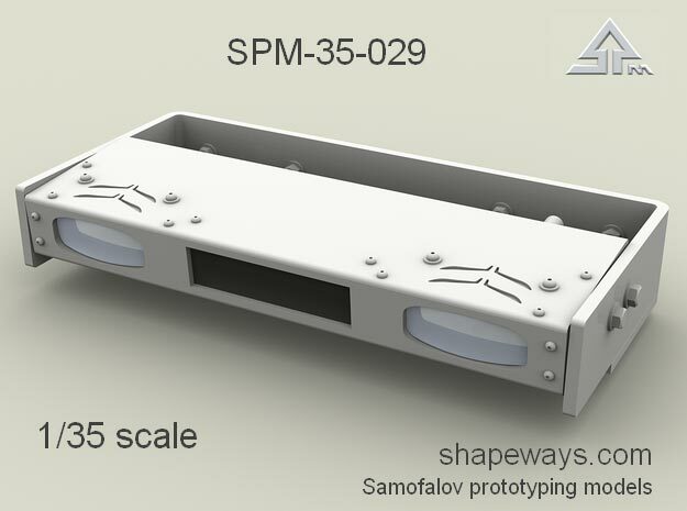 1/35 SPM-35-029 Ibis Tek 24” HID-E IR Light Bar in Clear Ultra Fine Detail Plastic