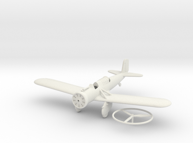 1/144 Curtiss A-12 Shrike in White Natural Versatile Plastic
