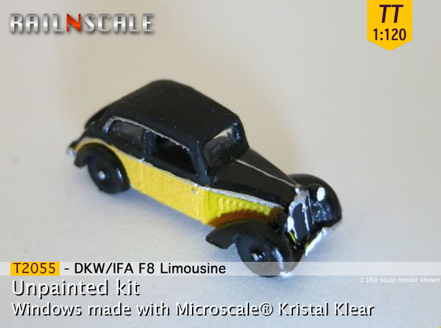 DKW/IFA F8 Limousine (TT 1:120) in Tan Fine Detail Plastic